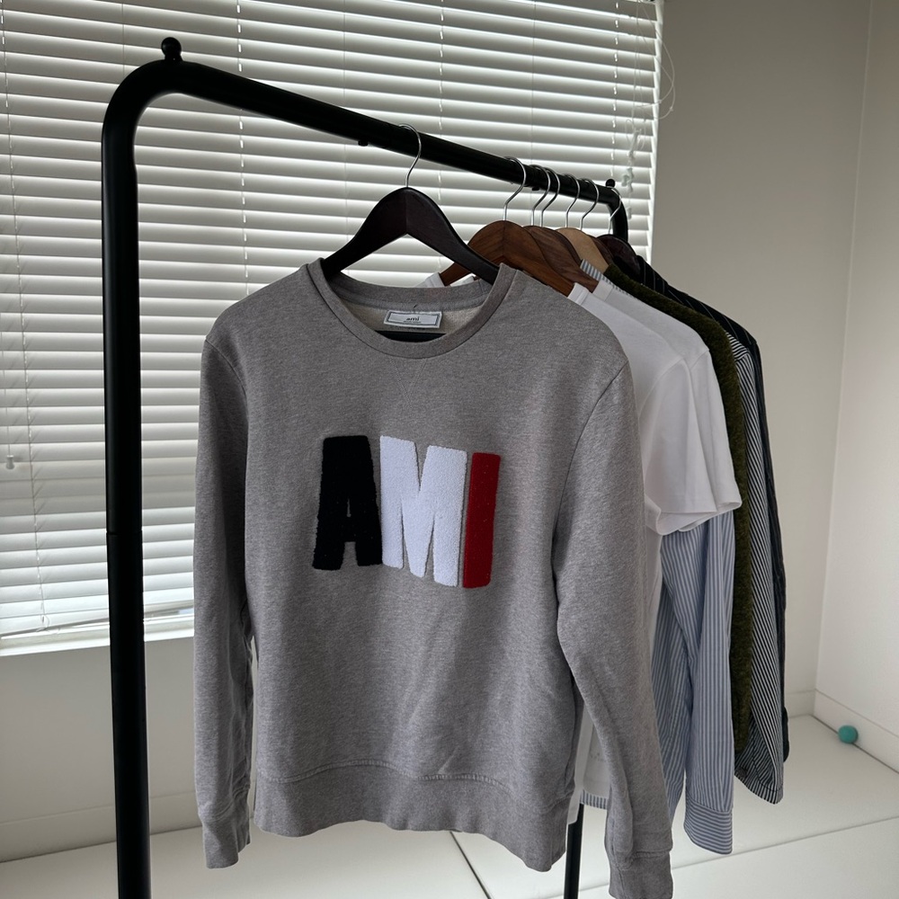 Gray AMI Logo Sweatshirt